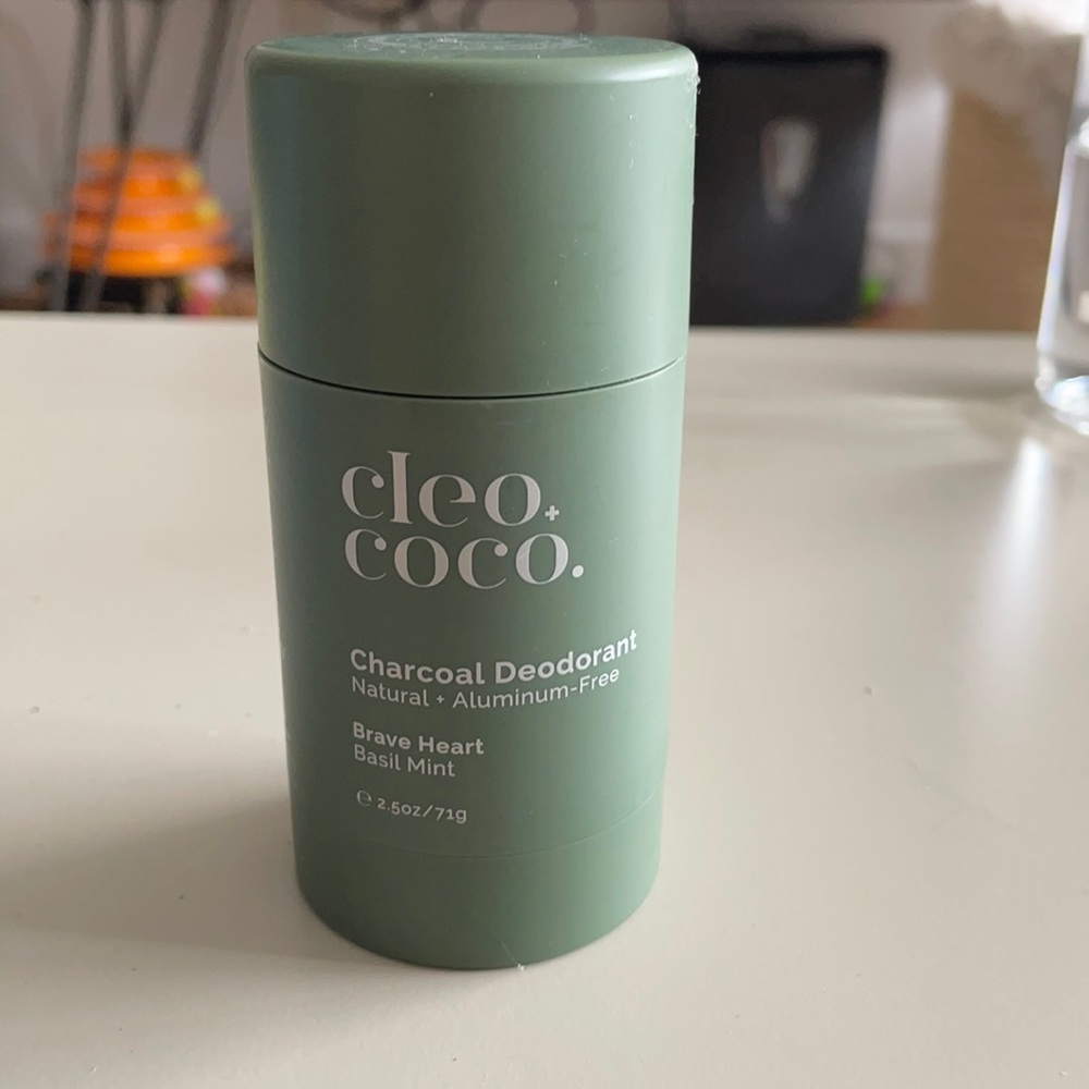 Cleo+Coco Basil Mint Deoderant - New